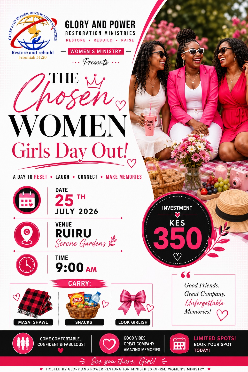 choosen women day out